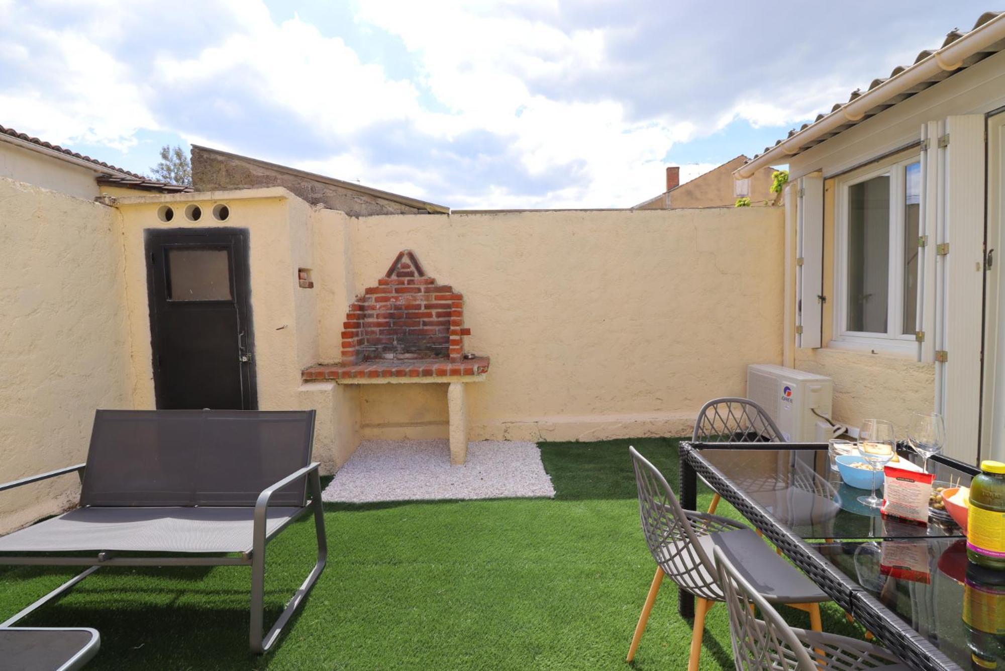 Le Patio - Spacieux T3 Avec Climatisation Et Jardin Privatif Bergerac Camera foto