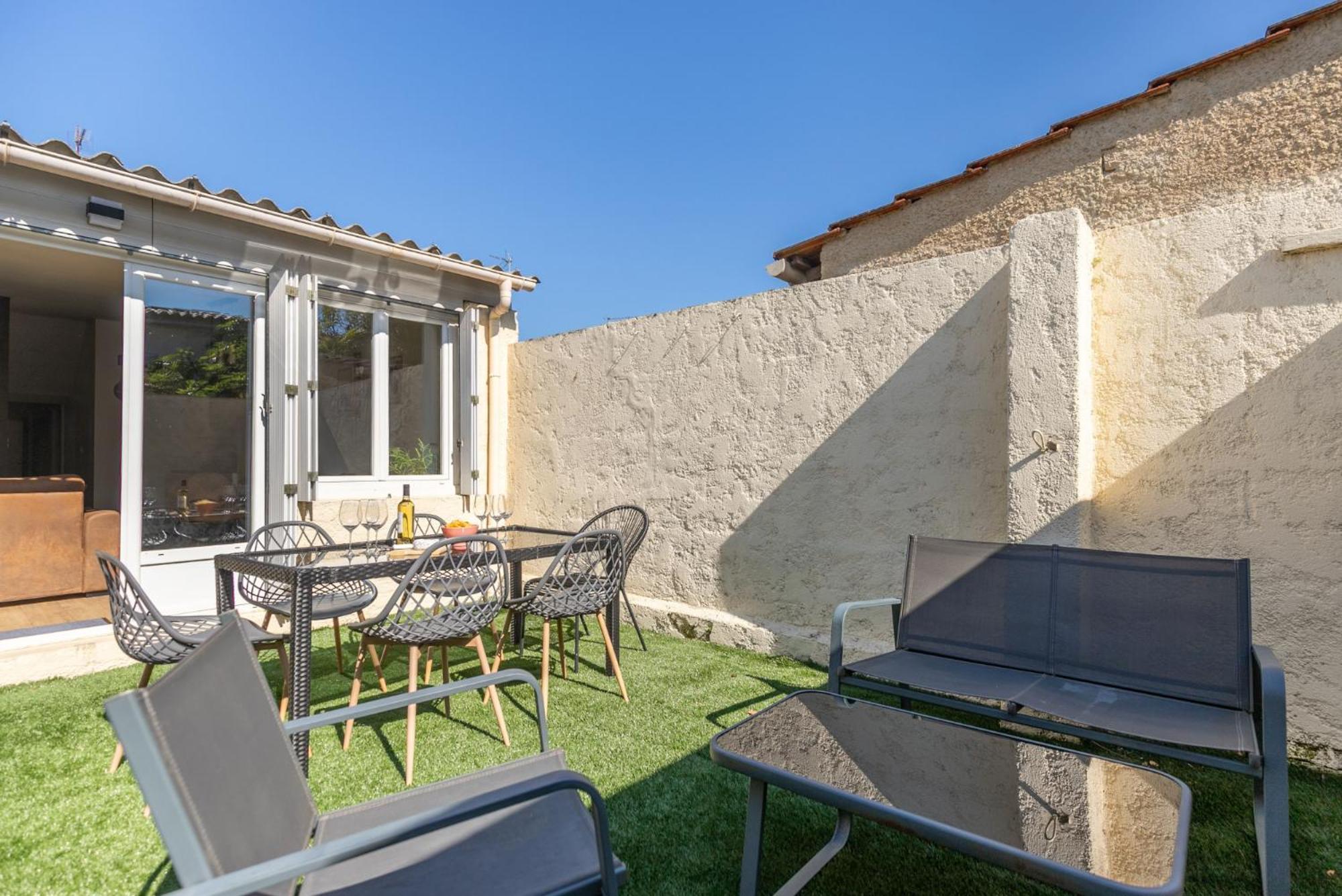 Le Patio - Spacieux T3 Avec Climatisation Et Jardin Privatif Bergerac Esterno foto