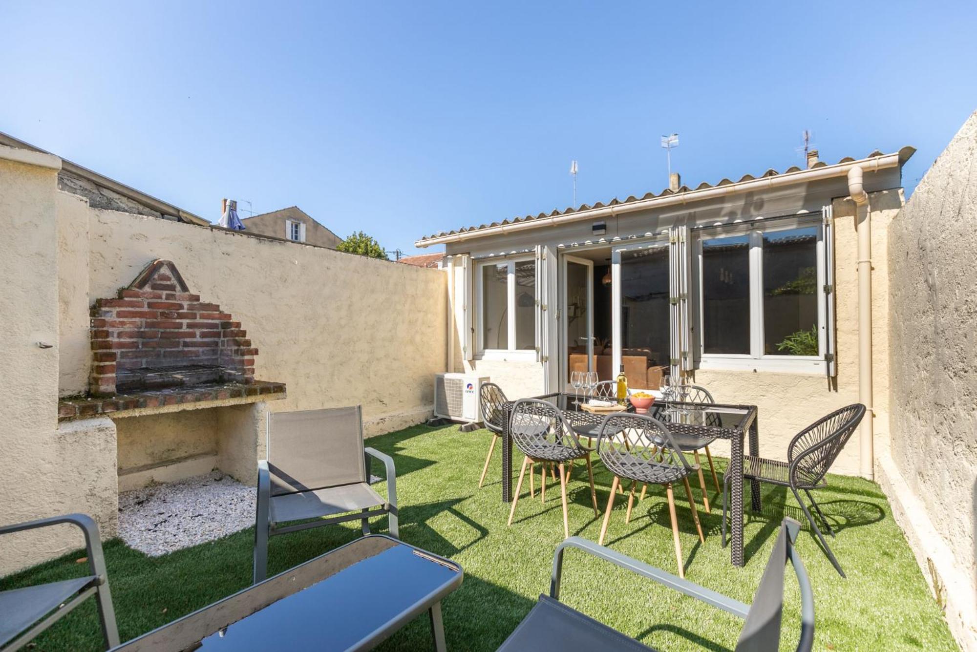 Le Patio - Spacieux T3 Avec Climatisation Et Jardin Privatif Bergerac Esterno foto